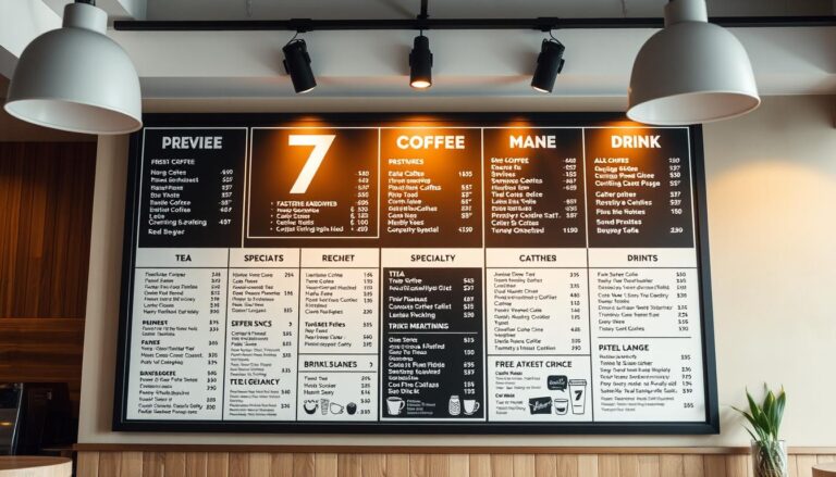 7 brew menu