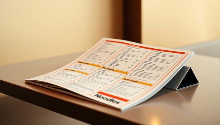 noodles and company nutrition menu