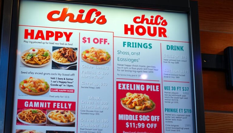 Chili's Happy Hour Menu