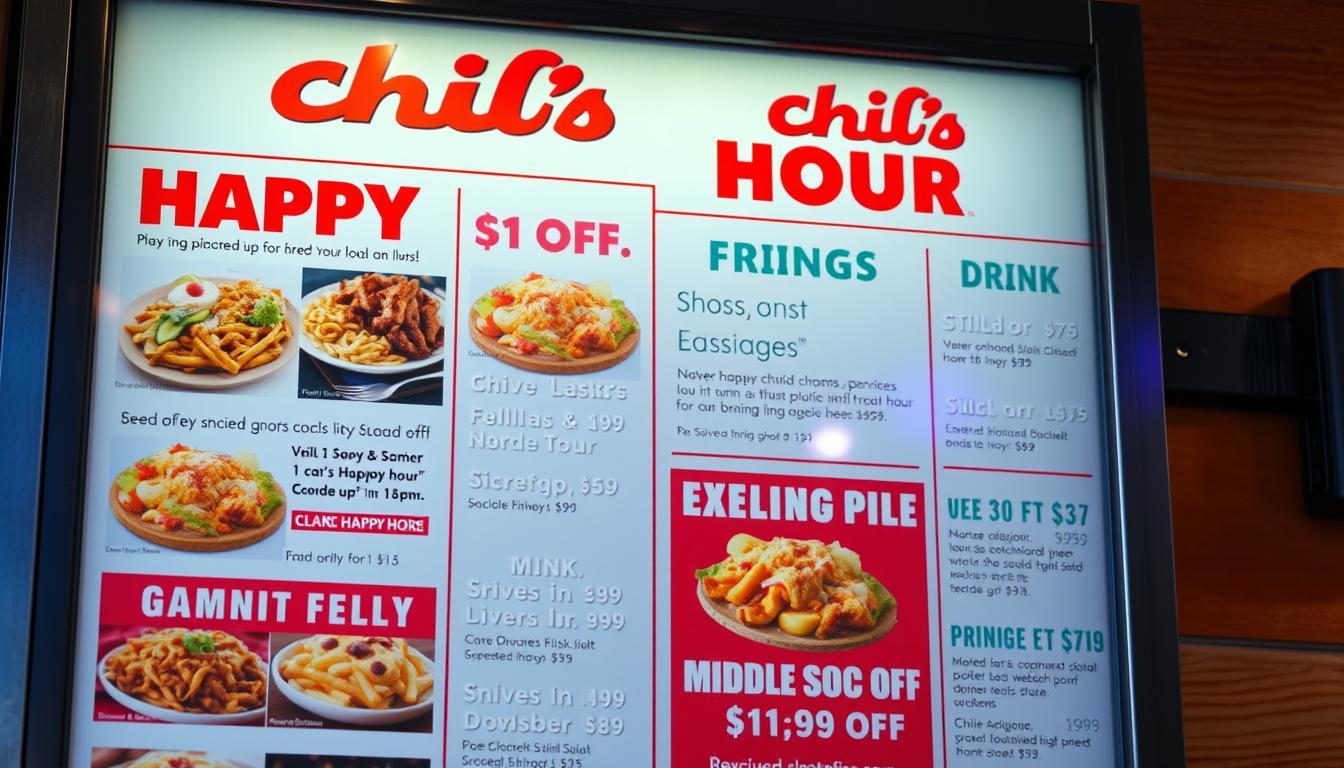 Chili's Happy Hour Menu