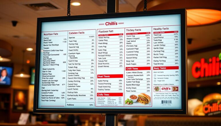 Chili's Menu Nutrition