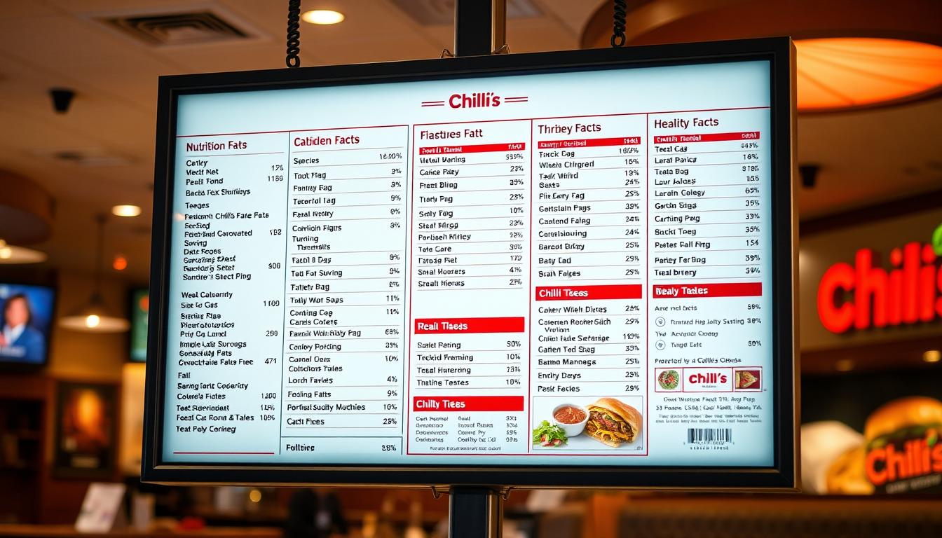 Chili's Menu Nutrition