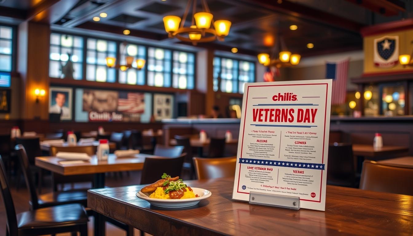 Chili's Veterans Day Menu