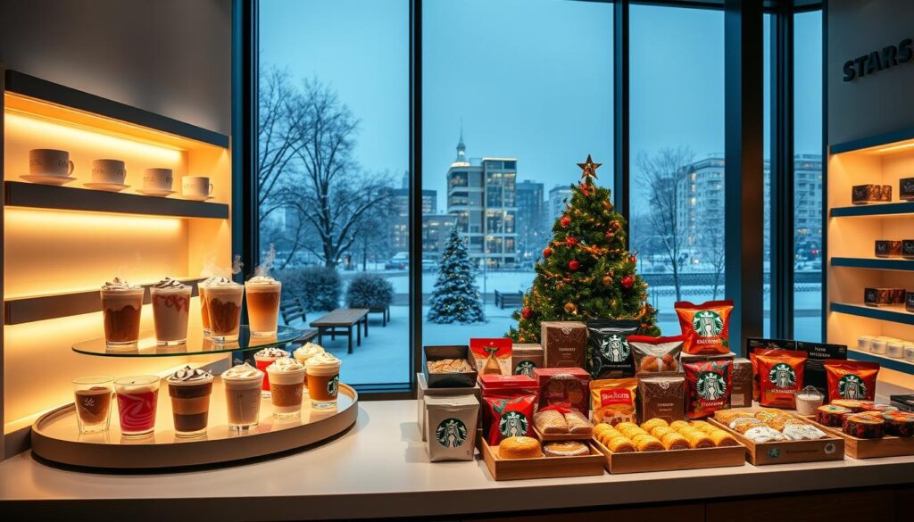 Starbucks Seasonal Drinks Display Starbucks Seasonal Drinks Display