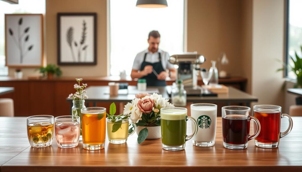 Starbucks Tea and Wellness Beverages