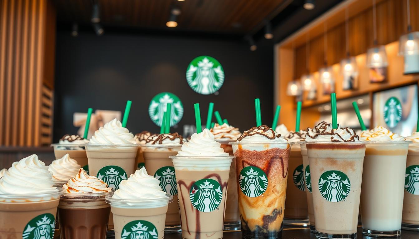 starbucks frappuccino menu